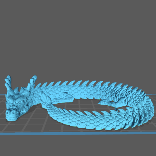 3D printed  dragon originals(virtual product)